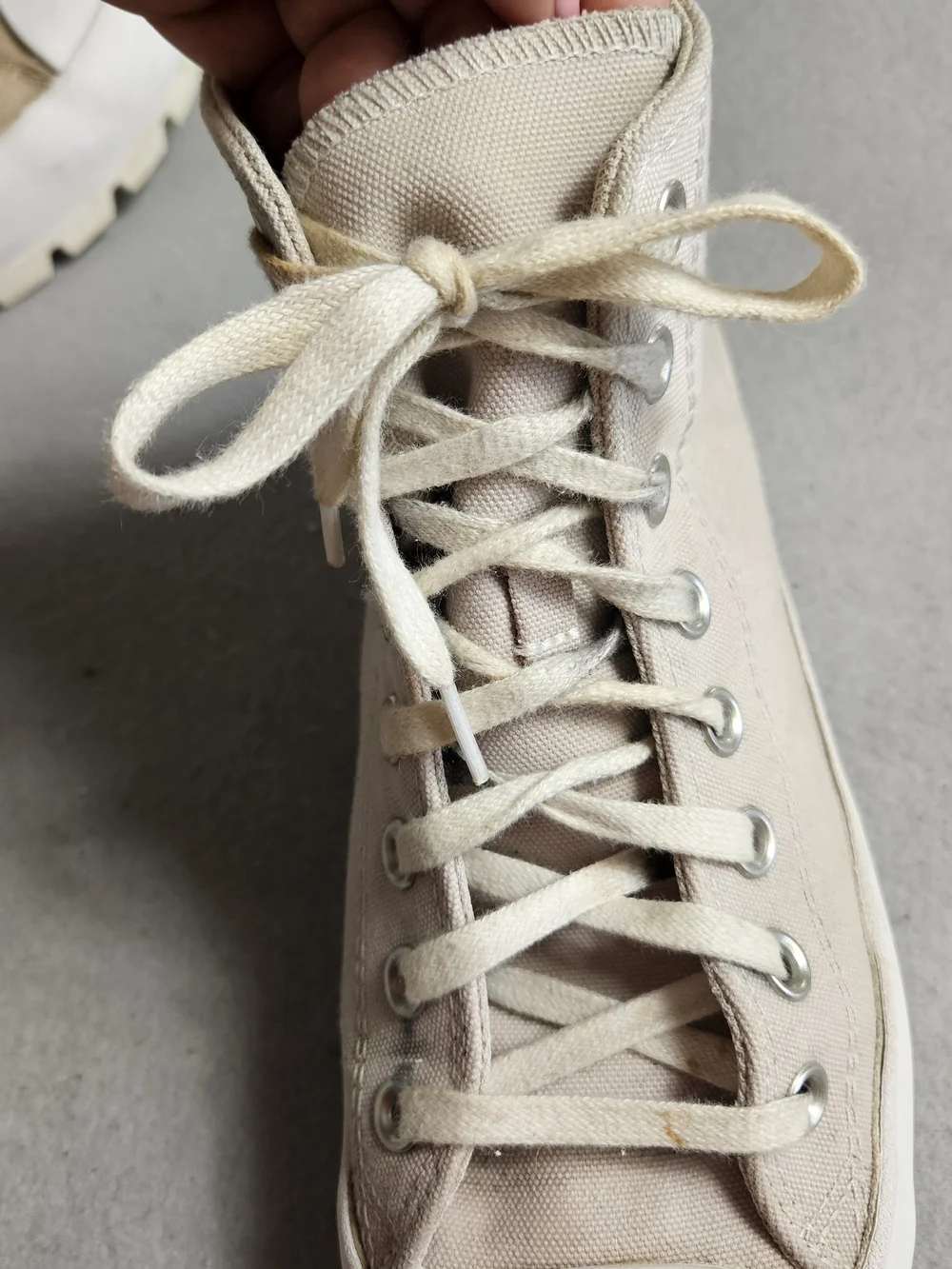 Converse Chuck Taylor All Star Lugged High Top Desert Sand Platform Size 9.5 - Picture 10 of 15